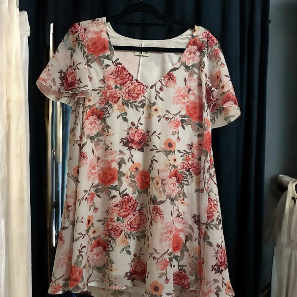 Show Me Your Mumu Kylie Dress Romantic Rose, Size M